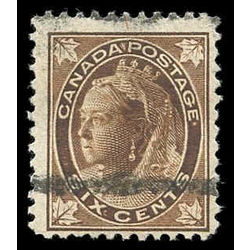 canada stamp 71xx queen victoria 6 1897