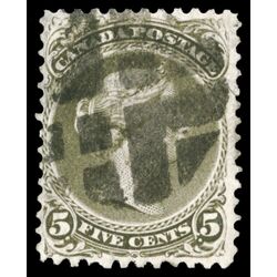 canada stamp 26iv queen victoria 5 1875 U F 015
