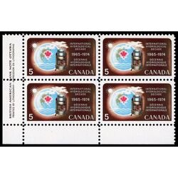 canada stamp 481 rain gauge 5 1968 PB LL