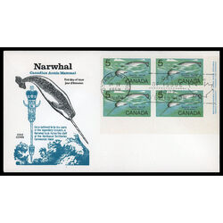 canada stamp 480 narwhal 5 1968 FDC LR 018