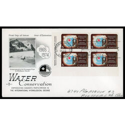 canada stamp 481 rain gauge 5 1968 FDC LL 016