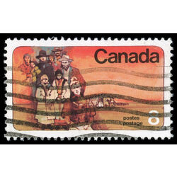 canada stamp 643t1 mennonite settlers 8 1974 U VF 002