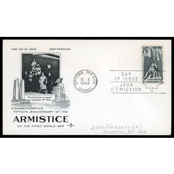 canada stamp 486 canadian vimy memorial near arras france 15 1968 FDC PC 015