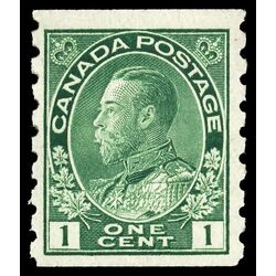 canada stamp 125 king george v 1 1912 M VF 020