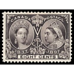 canada stamp 56 queen victoria diamond jubilee 8 1897 M VF 099