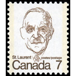 canada stamp 592ii louis st laurent 7 1974