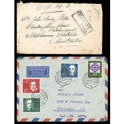 8 different worldwide old covers