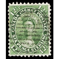canada stamp 18 queen victoria 12 1859 U F VF 061