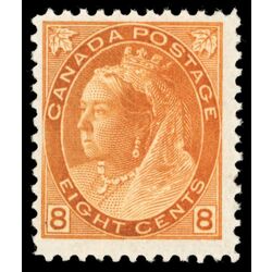 canada stamp 82 queen victoria 8 1898 M F 037