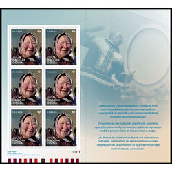 canada stamp 3498a julia haogak ogina 2025