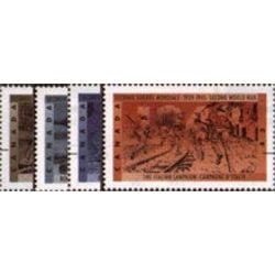 canada stamp 1503 6 second world war 1943 1993