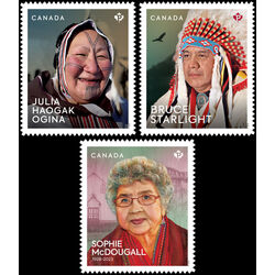 canada stamp 3498i 3500i indigenous leaders 2025