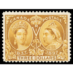 canada stamp 63 queen victoria diamond jubilee 3 1897 M F VF 073