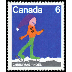 canada stamp 675t1 skater 6 1975