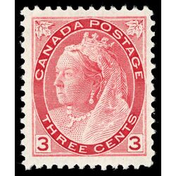 canada stamp 78 queen victoria 3 1898 M VFNH 024