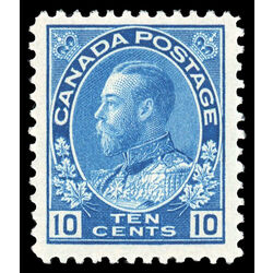 canada stamp 117a king george v 10 1922 M F VFNH 005