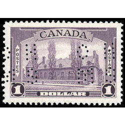 canada stamp o official o245 chateau de ramezay 1 00 1938 M VFNH 009