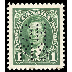canada stamp o official o8 231 king george vi 1 1937