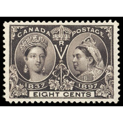 canada stamp 56 queen victoria diamond jubilee 8 1897 M XFNH 100