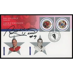 canada stamp 1885e bobby hull 47 2001 FDC 001