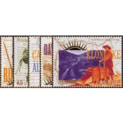 canada stamp 1606a e yukon gold rush 1996