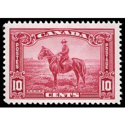 canada stamp 223 rcmp 10 1935 M VFNH 013