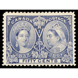 canada stamp 60 queen victoria diamond jubilee 50 1897 M F VF 094