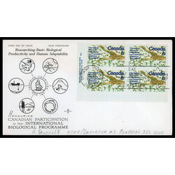 canada stamp 507 interior of a leaf 6 1970 FDC LL 011