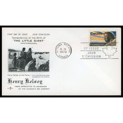 canada stamp 512 henry kelsey 6 1970 FDC PC 015