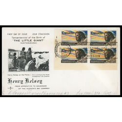 canada stamp 512 henry kelsey 6 1970 FDC LL 020