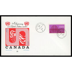 canada stamp 514 energy unification 15 1970 FDC PC 009