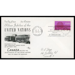 canada stamp 514 energy unification 15 1970 FDC PC 011