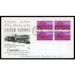 canada stamp 514 energy unification 15 1970 FDC BLOCK 012
