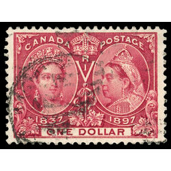 canada stamp 61 queen victoria diamond jubilee 1 1897 U XF 110