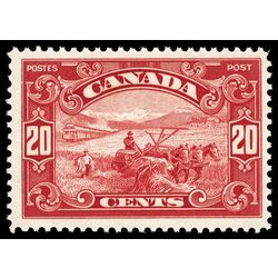 canada stamp 157 harvesting wheat 20 1929 M VFNH 037