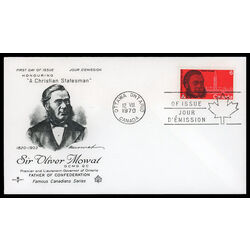 canada stamp 517 mowat and parliament buildings 6 1970 FDC PC 013