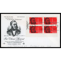canada stamp 517 mowat and parliament buildings 6 1970 FDC LL 016
