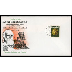canada stamp 531 sir donald alexander smith 6 1970 FDC PC 016