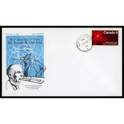 canada stamp 534 atom splitting 6 1971 FDC PC 015