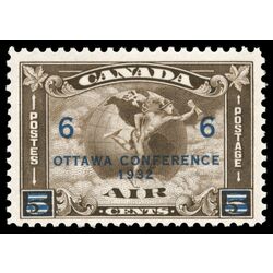 canada stamp c air mail c4 c2 surcharged mercury with scroll in hand 6 1932 M VFNH 045