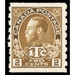 canada stamp mr war tax mr7 war tax coil 1916 M F VF 011