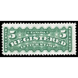 canada stamp f registration f2a registered stamp 5 1888