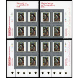 canada stamp 1310 forest british columbia 50 1991 PB SET