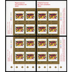 canada stamp 1466 drawing for the owl 86 1993 PB SET