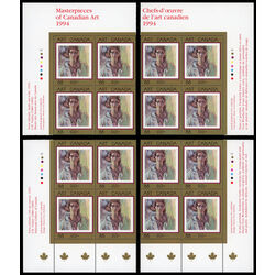 canada stamp 1516 vera by frederick h varley 88 1994 PB SET