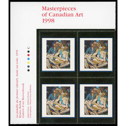 canada stamp 1754 the farmer s family detail 90 1998 PB UL