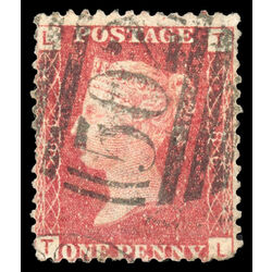 great britain stamp 33 queen victoria 1864 U 010