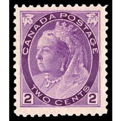 canada stamp 76 queen victoria 2 1898 M VF 025