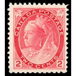 canada stamp 77 queen victoria 2 1899 M F VFNH 037