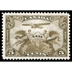canada stamp c air mail c1 two winged figures against globe 5 1928 M VFNH 009